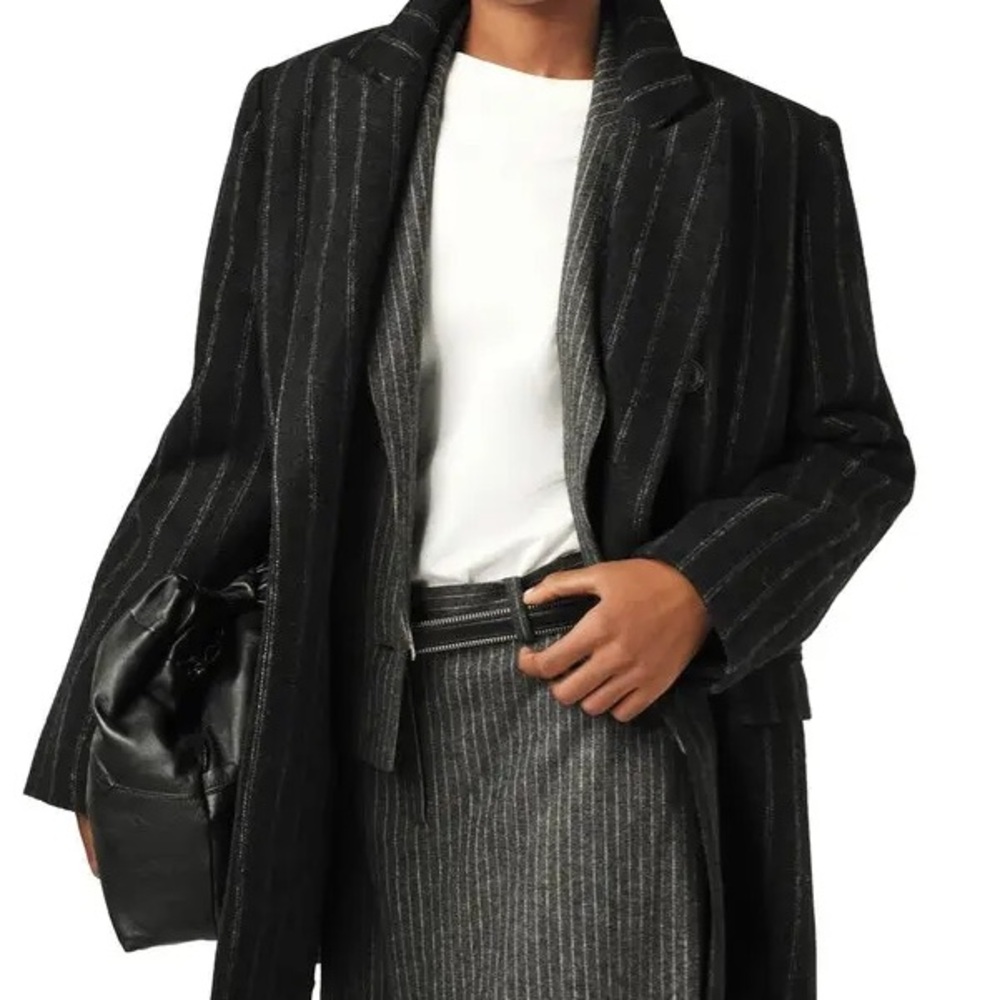 BA&SH Muse Coat in Anthracite NWT. Size 1.